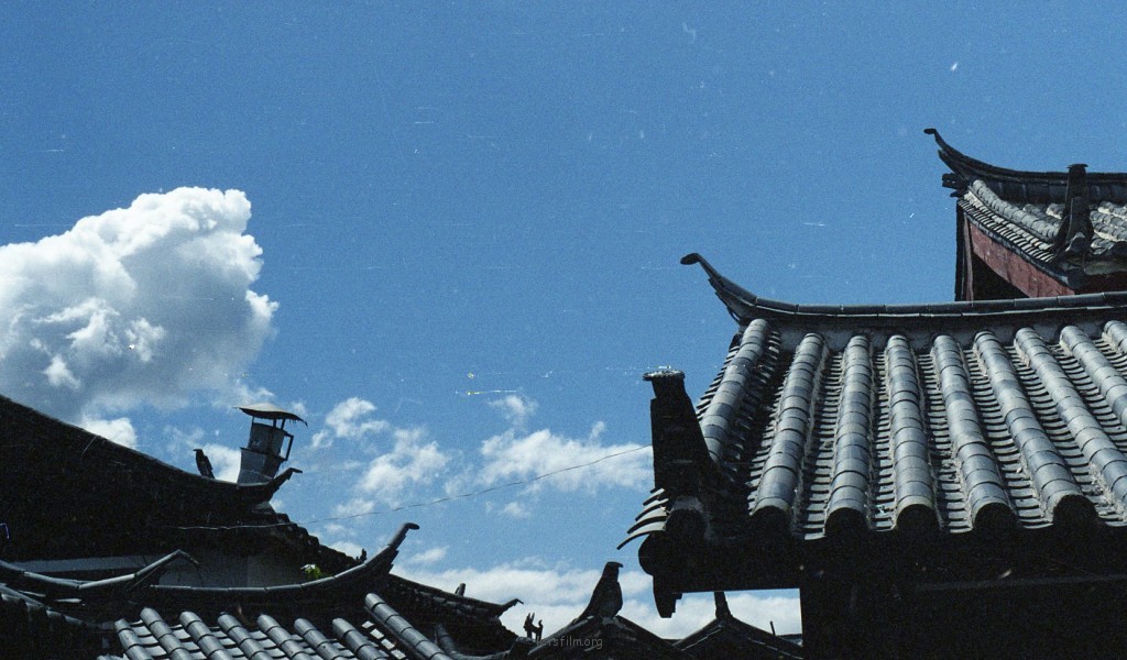丽江，去年十月的冷色调