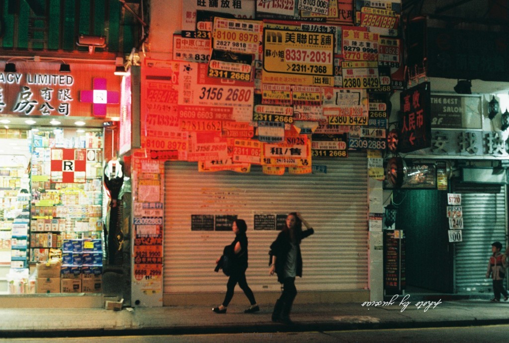 越夜越美的香港
