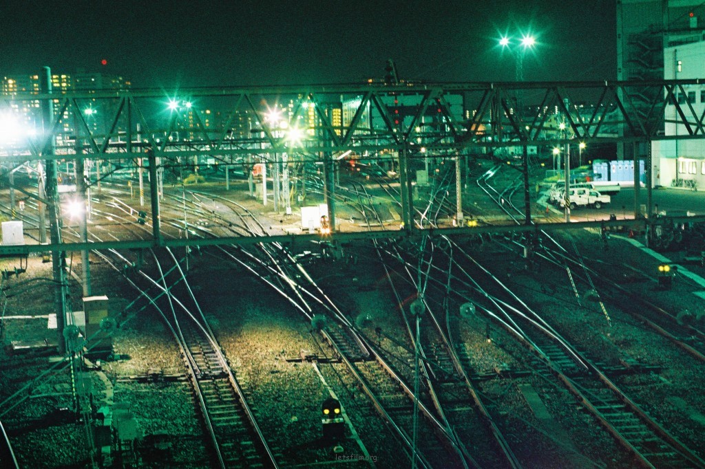 On the way，on the railway