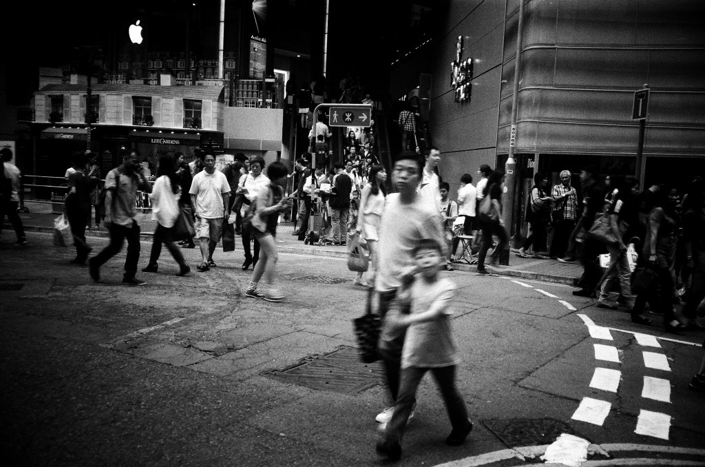 Following the crowd