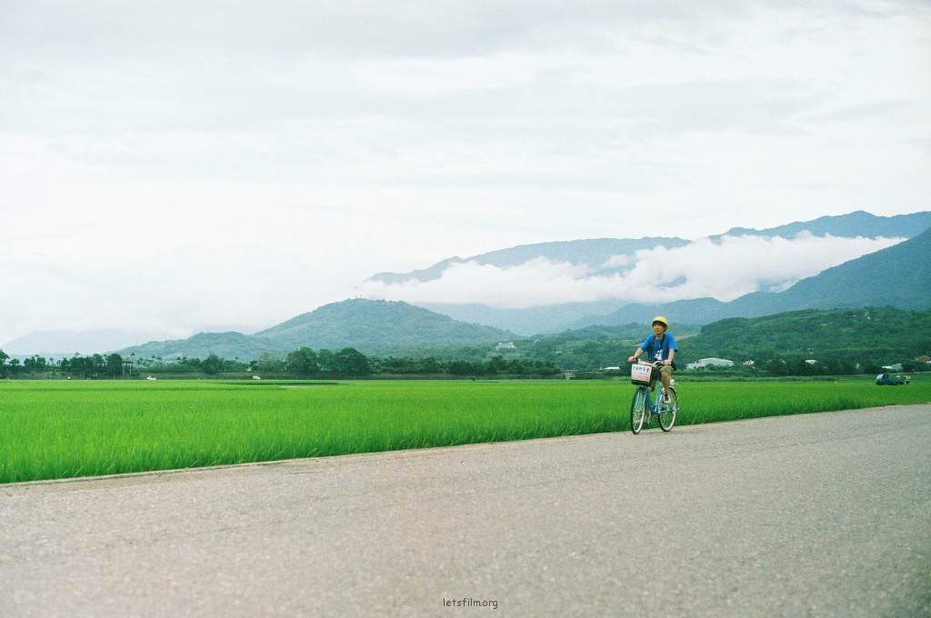 池上伯朗大道，一个半小时的骑行距离