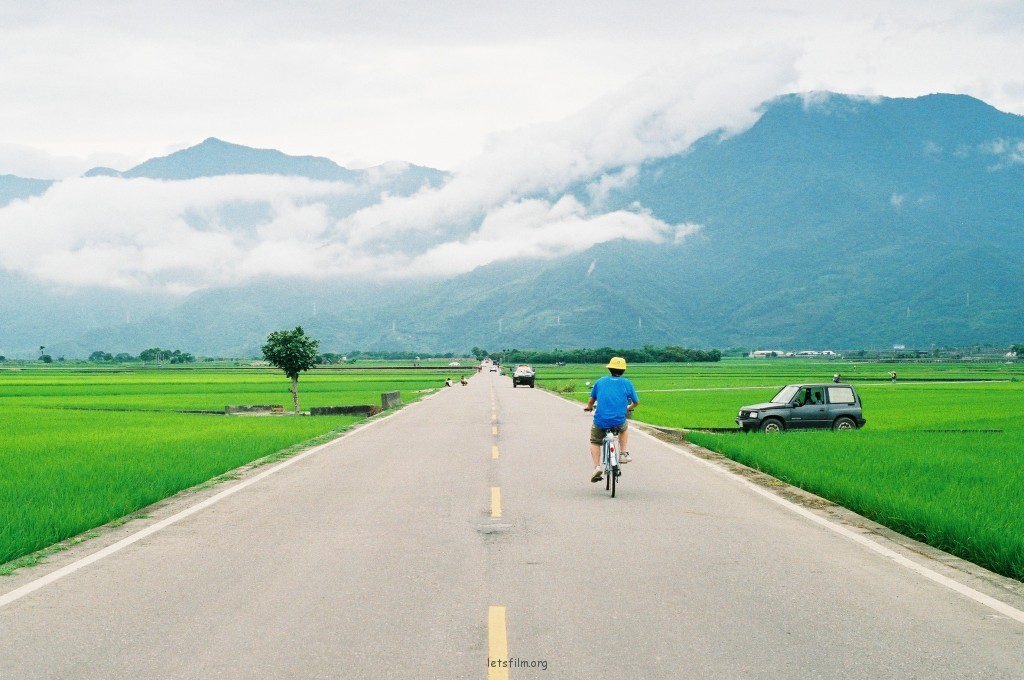 池上伯朗大道，一个半小时的骑行距离
