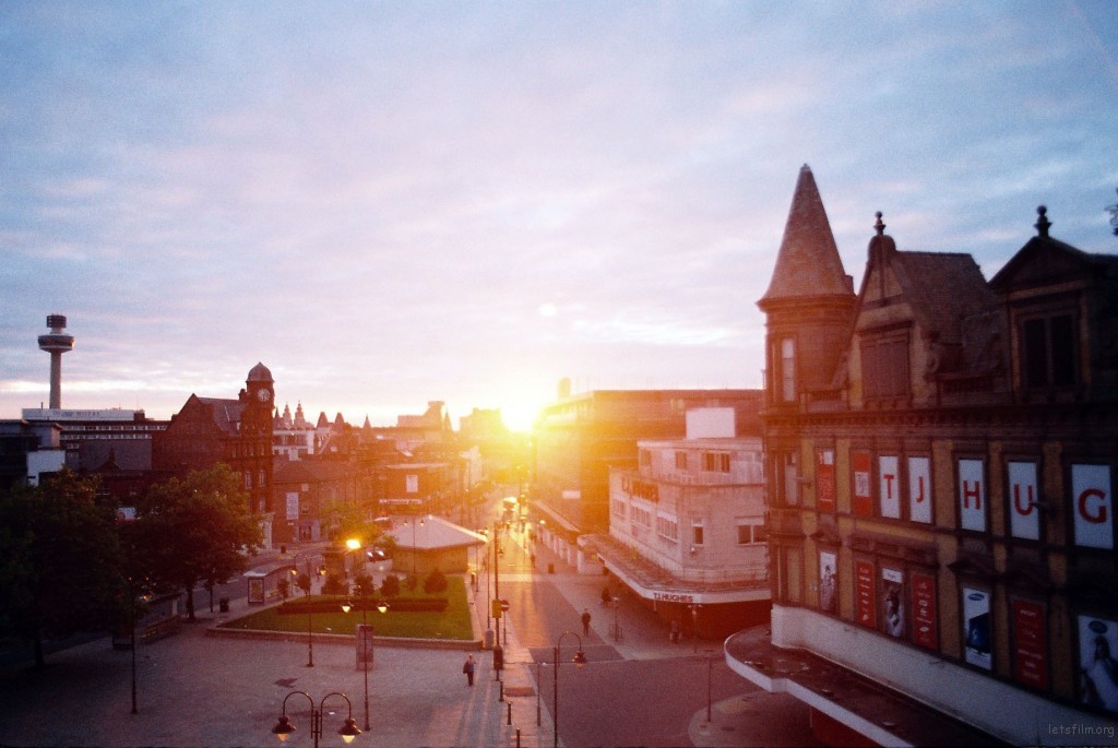 Liverpool sunset Minolta x700, Liverpool